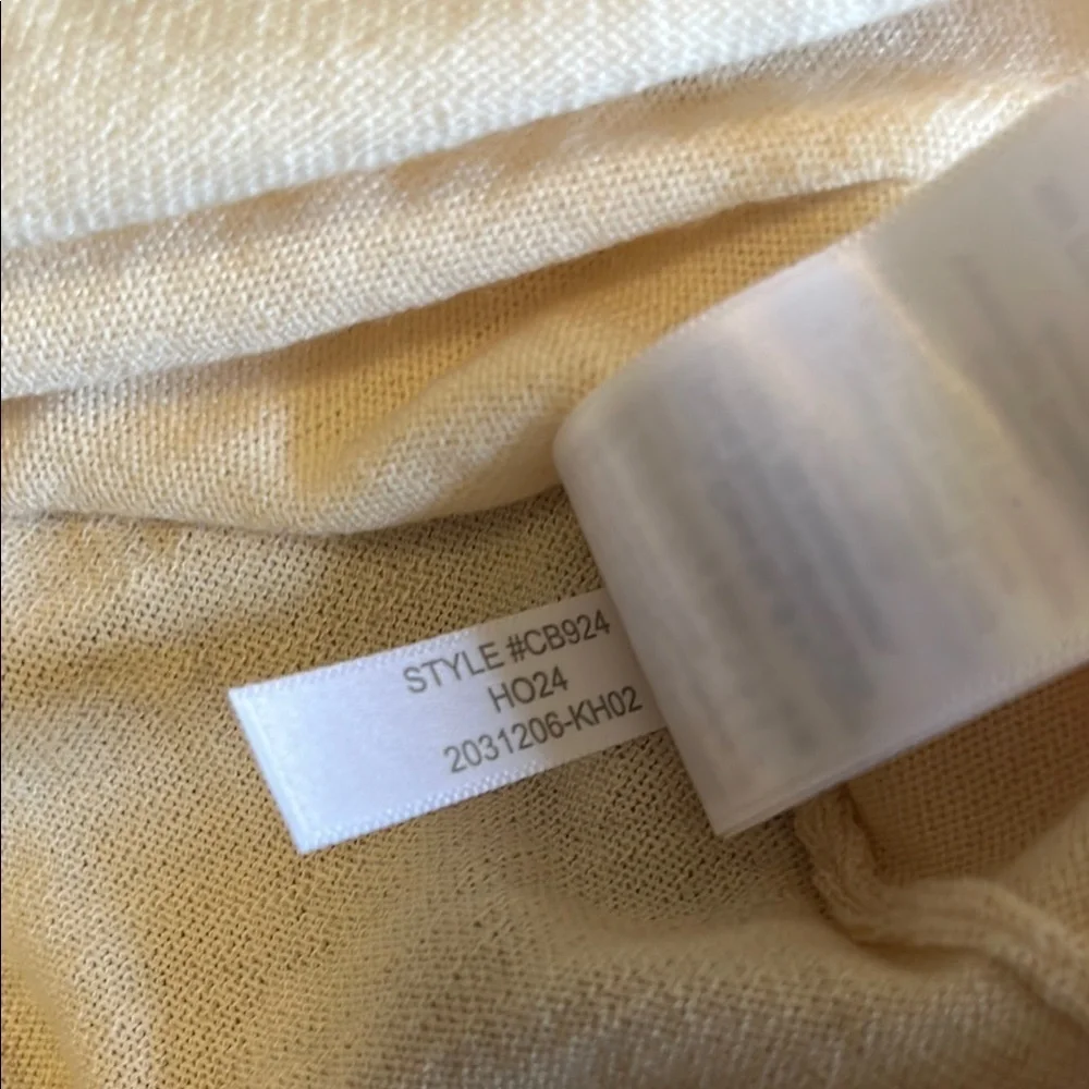 J.Crew Women’s Cream Knit Top – Classic Short Sleeve Sweater Style, Size S NWT - Picture 6 of 10